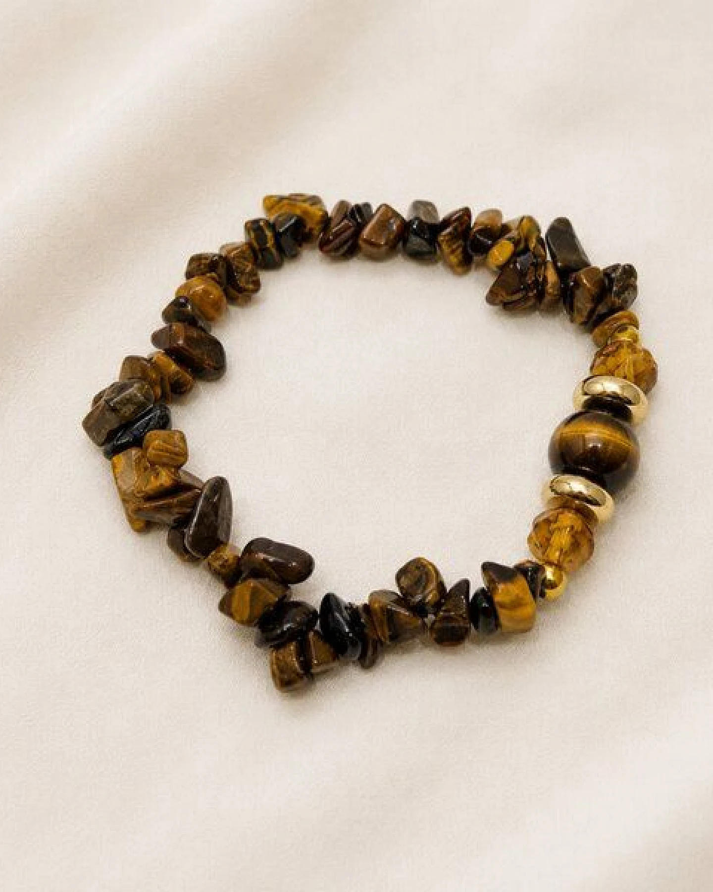Janselo Tigerauge-Splitter-Armband – Ansicht 2