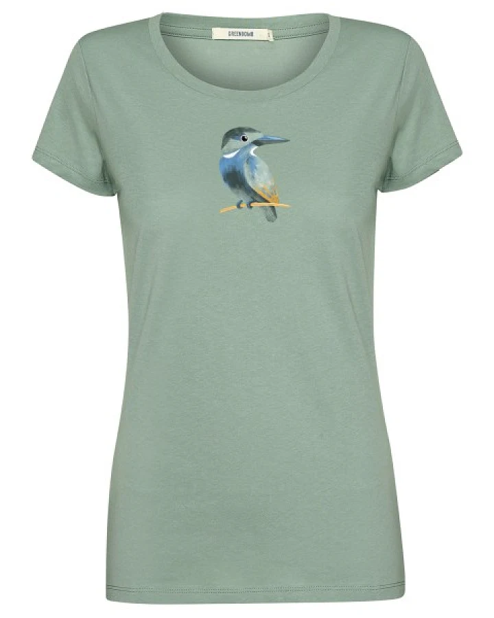 GreenBomb - Women's Bird Look Loves T-Shirt - T-Shirt Gr M türkis