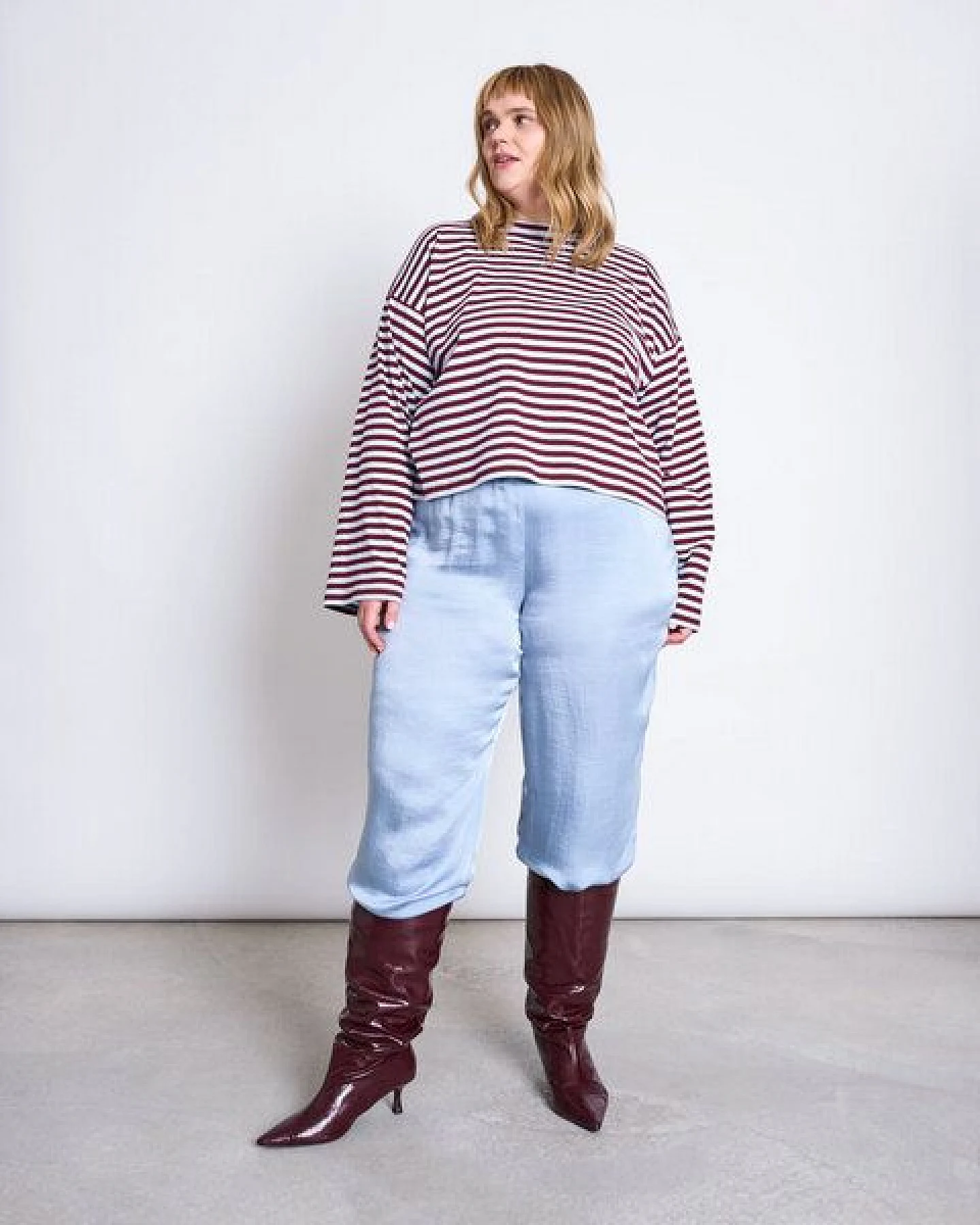 JAN N JUNE Boxy Langarmshirt ANKIRA – Ansicht 4