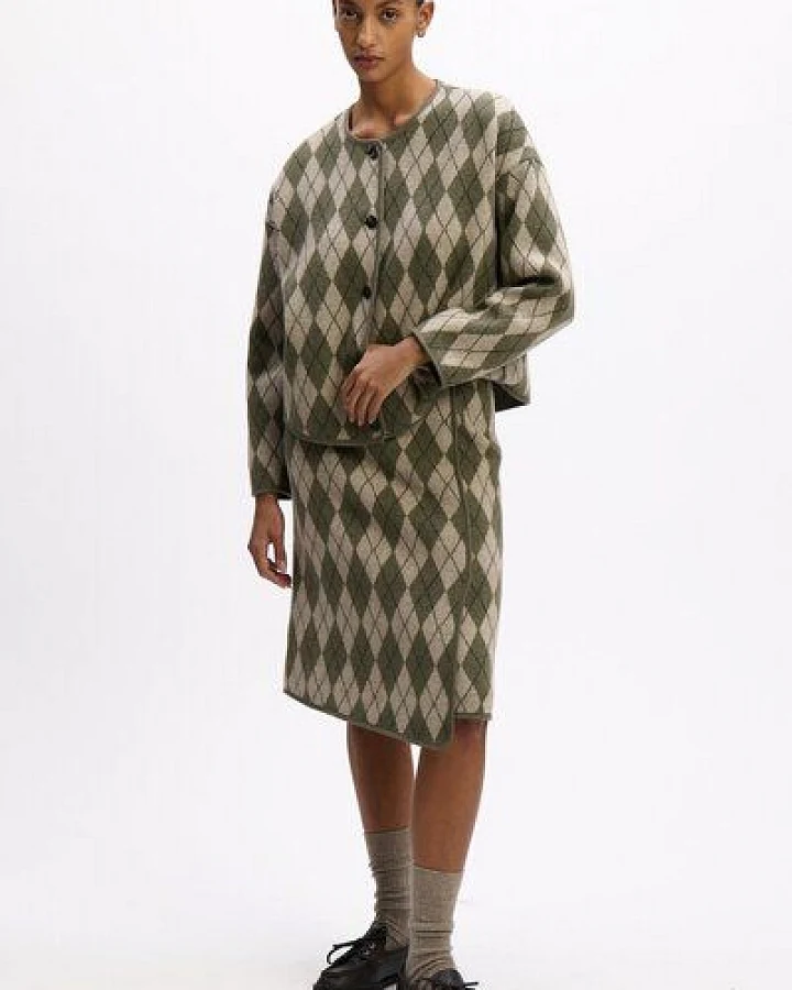 Stapf Damen Rock Franzi Argyle