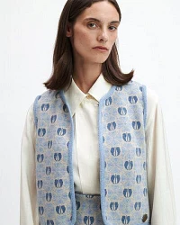Écru Azzurro Rauchblau