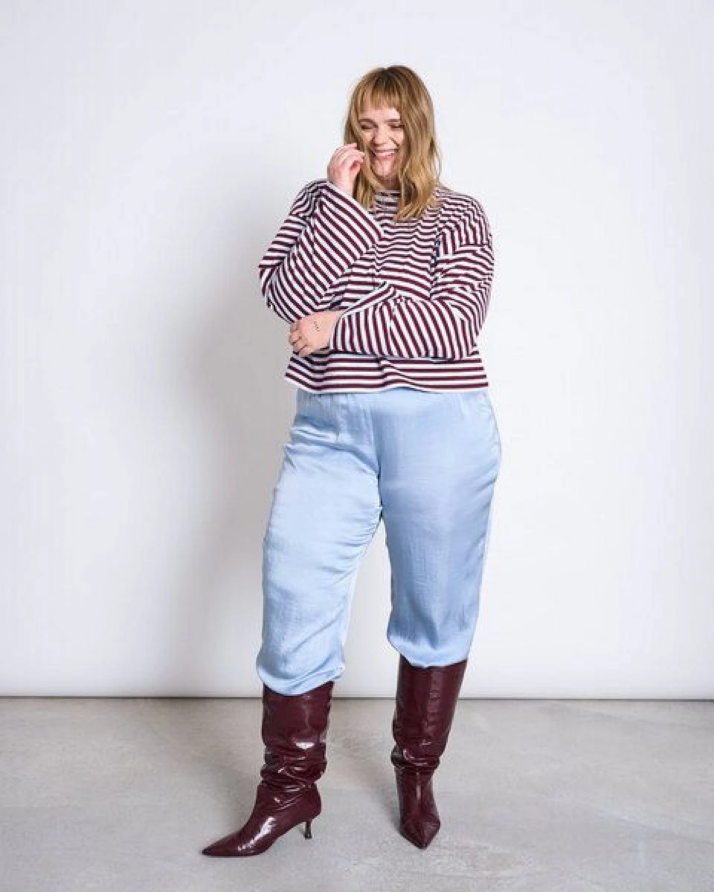 JAN N JUNE Boxy Langarmshirt ANKIRA – Ansicht 2
