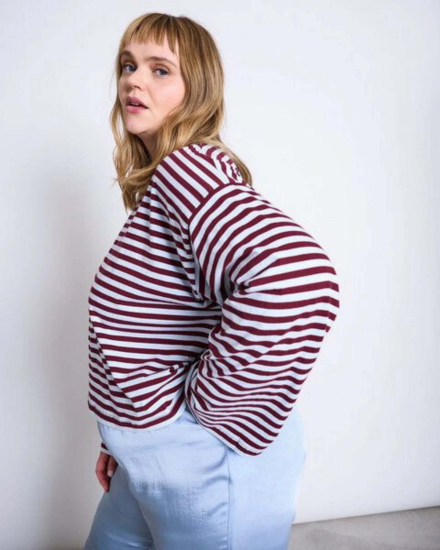 JAN N JUNE Boxy Langarmshirt ANKIRA – Ansicht 3