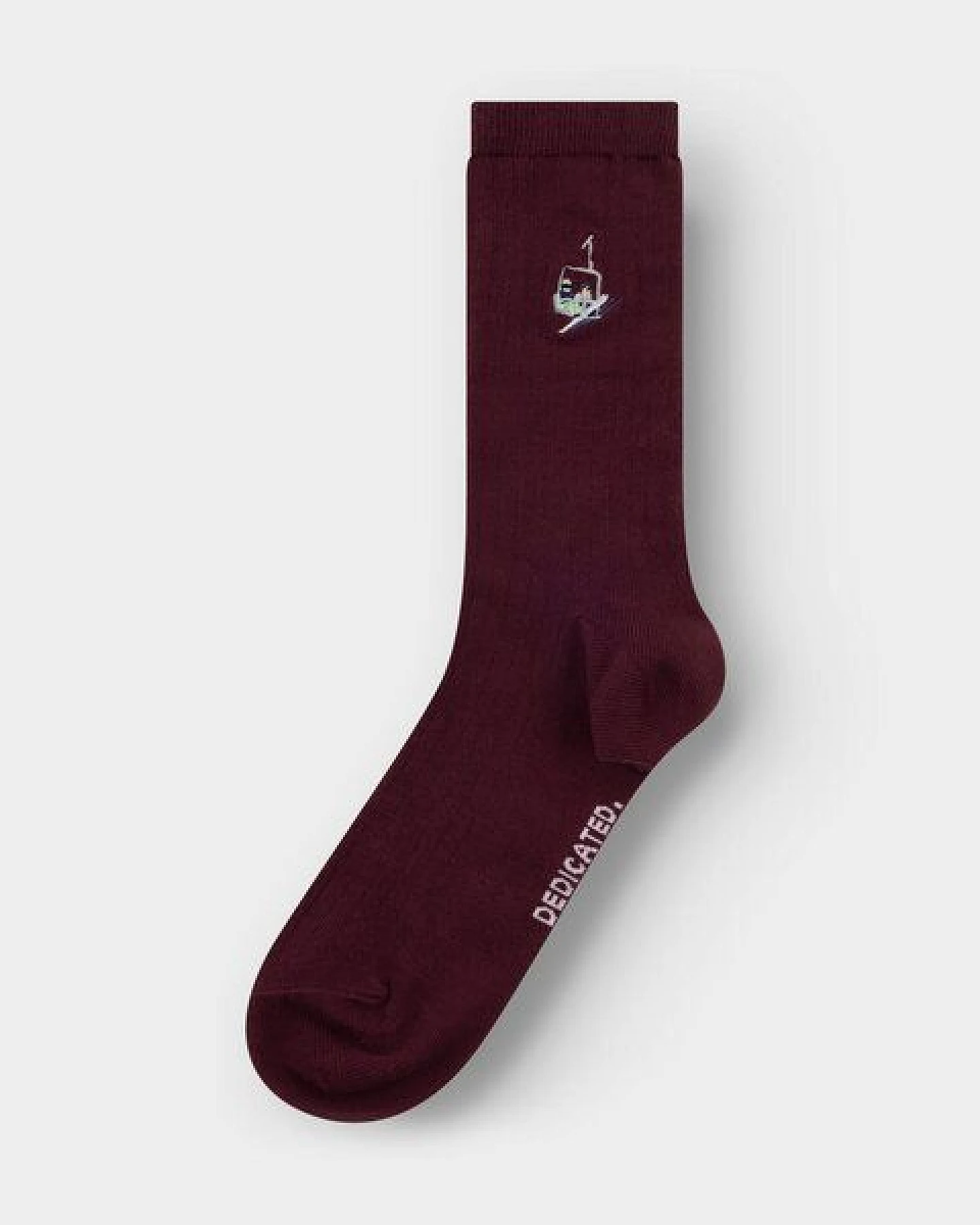 DEDICATED Knivsta Rib Socken aus Bio-Baumwolle – Ansicht 2
