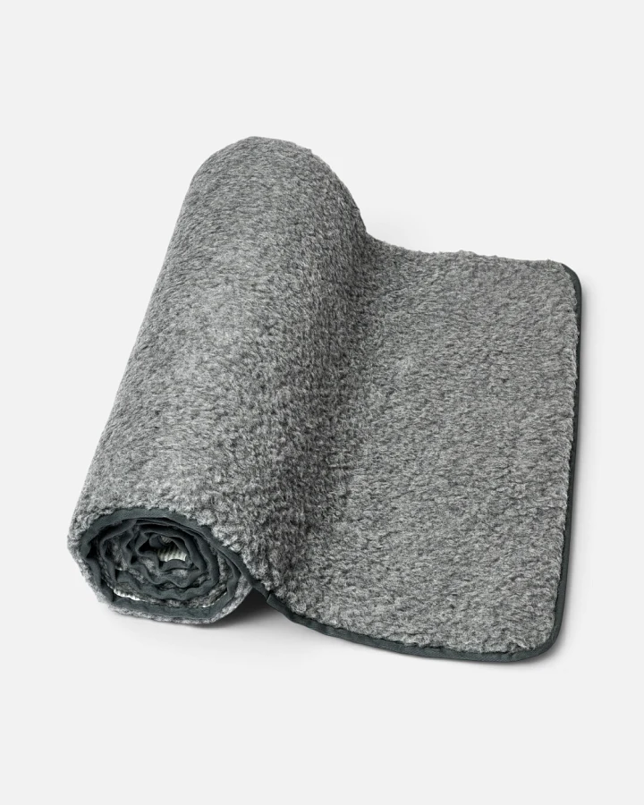 Casall Yogamatte Naturwolle - Dark Grey