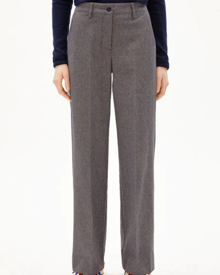 ARMEDANGELS LEANDRAA HANDAAS Damen Webhose aus Bio-Baumwoll Mix