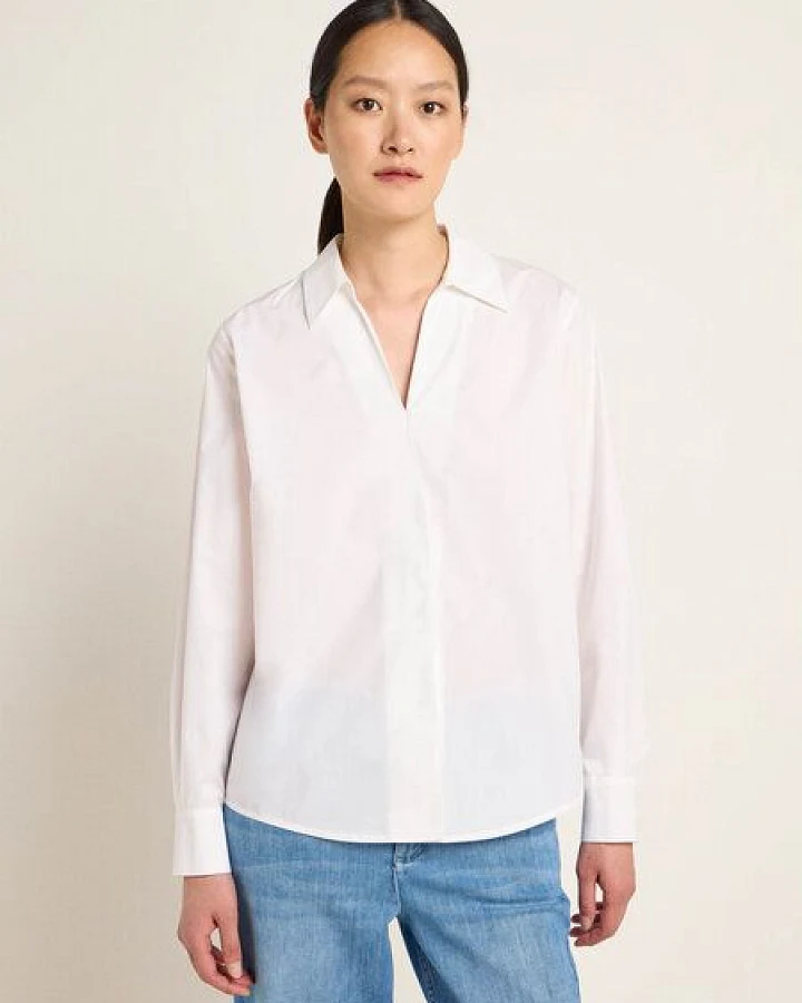 LANIUS Bluse aus Bio-Baumwolle