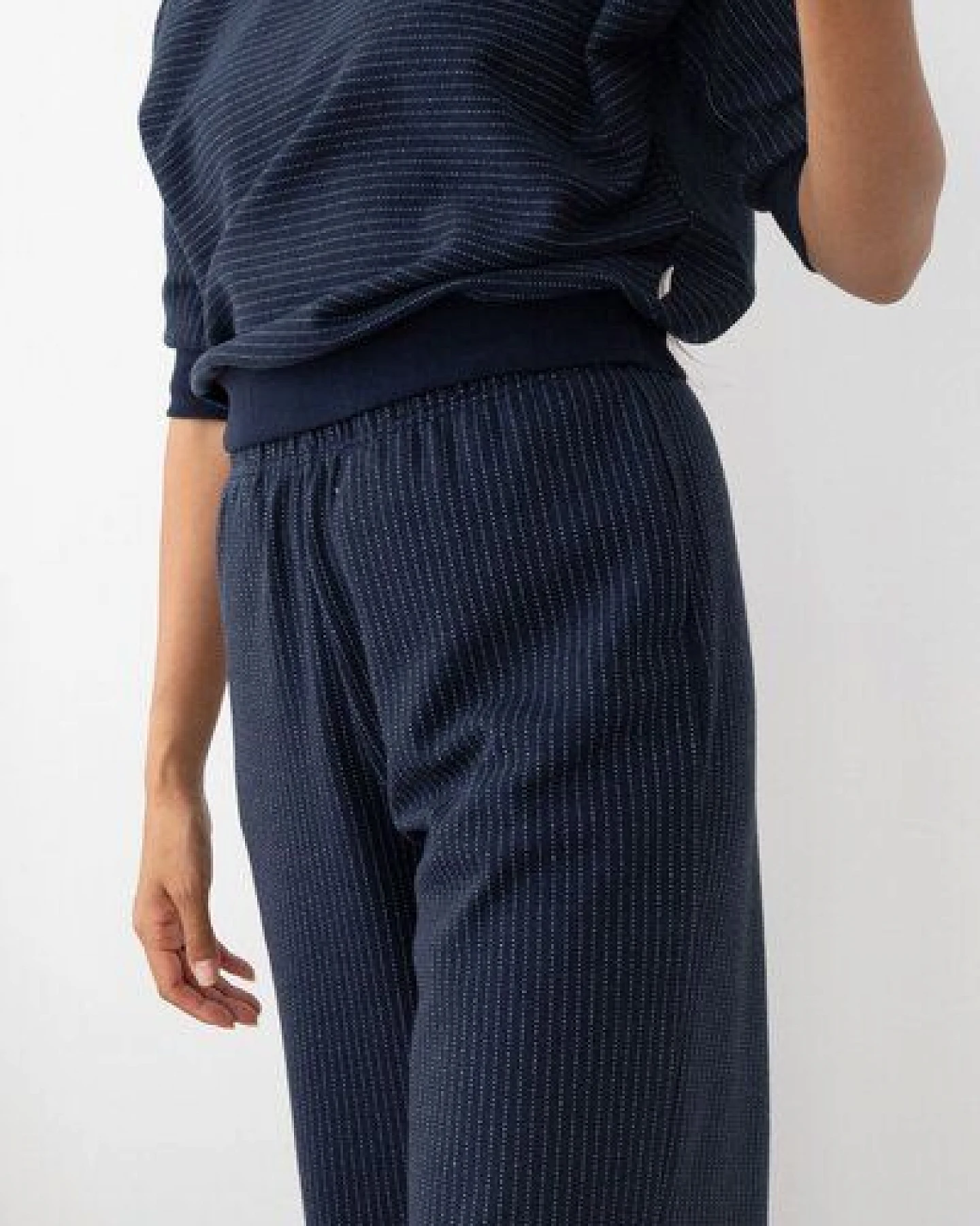 TWOTHIRDS Hose mit Nadelstreifen Maipo – Ansicht 4