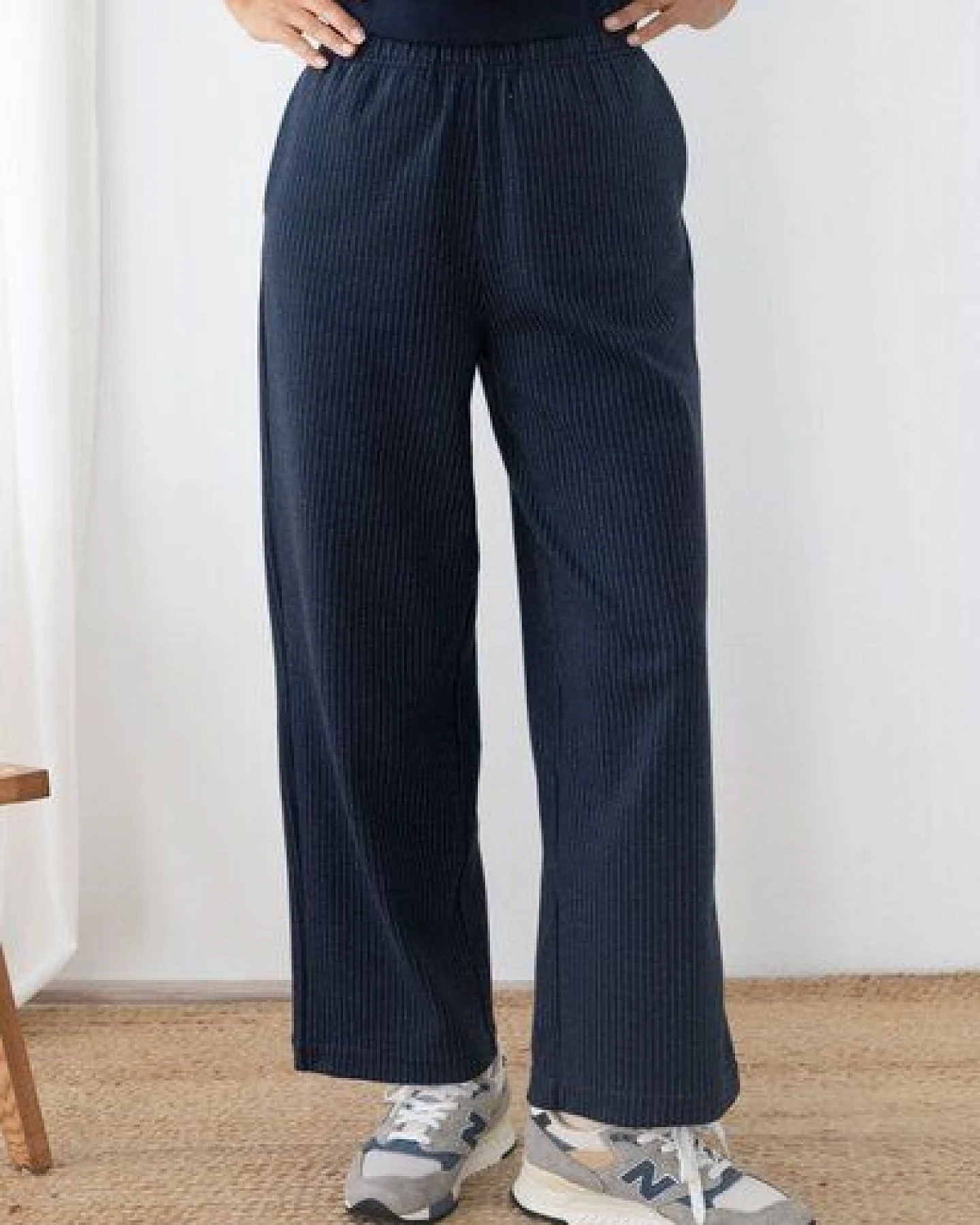 TWOTHIRDS Hose mit Nadelstreifen Maipo – Ansicht 3
