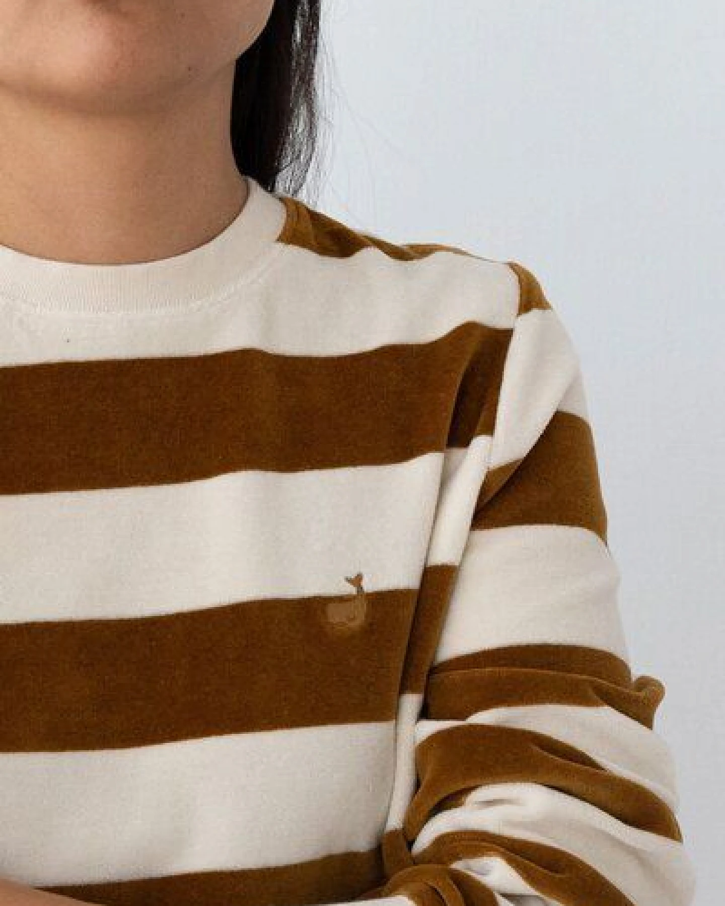 TWOTHIRDS Velours-Sweatshirt Hawi – Ansicht 4