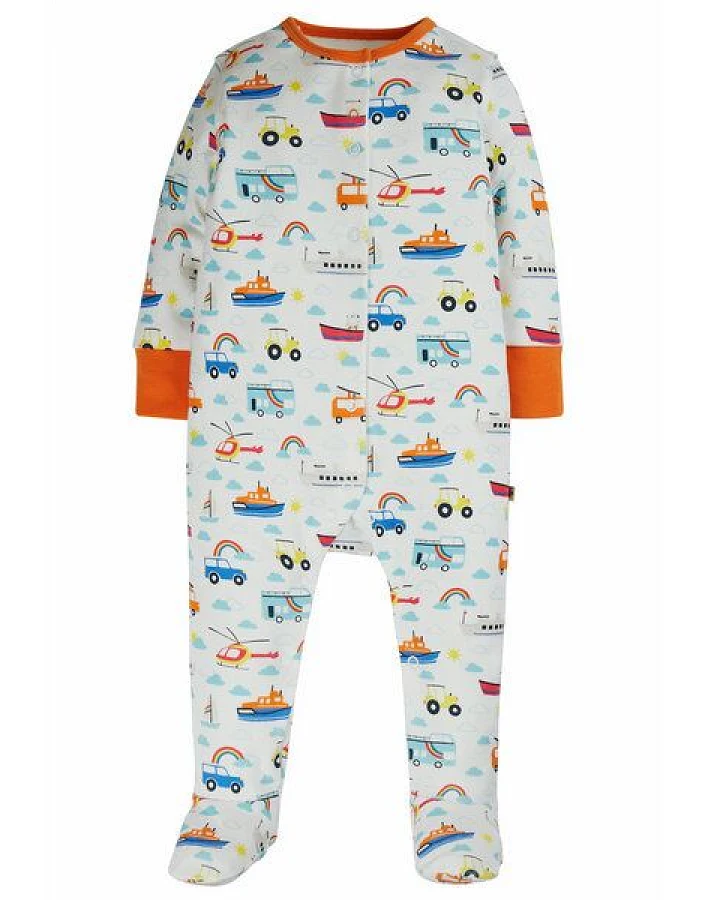 Frugi Niedlicher Babystrampler aus Biobaumwolle