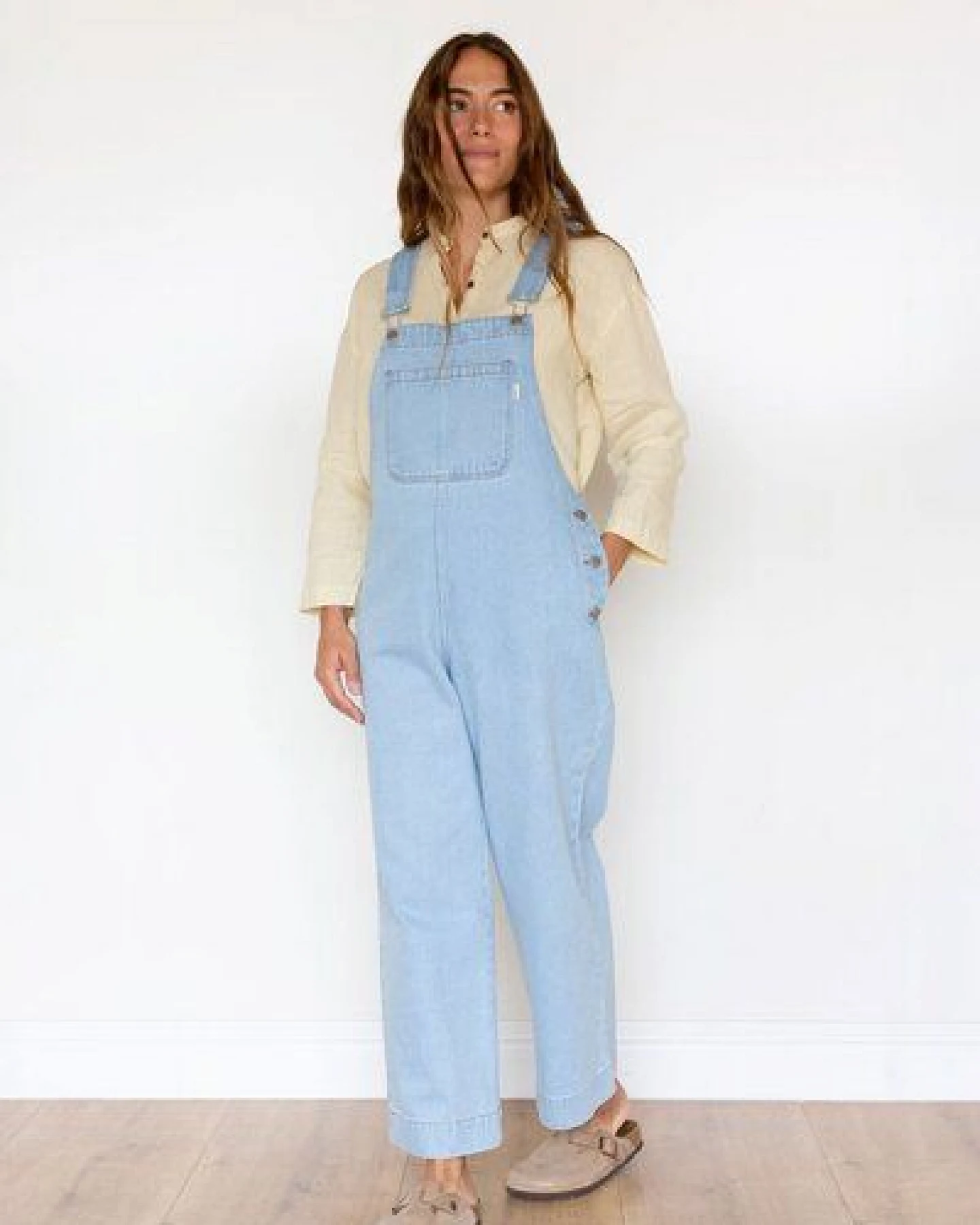 TWOTHIRDS Denim-Latzhose Elba – Ansicht 3