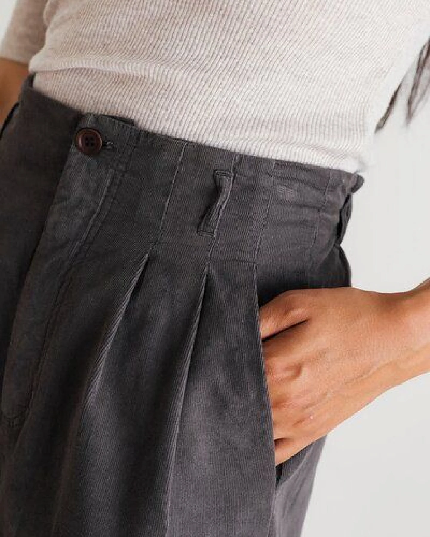 TWOTHIRDS Mikrocordhose Balcarrick – Ansicht 4
