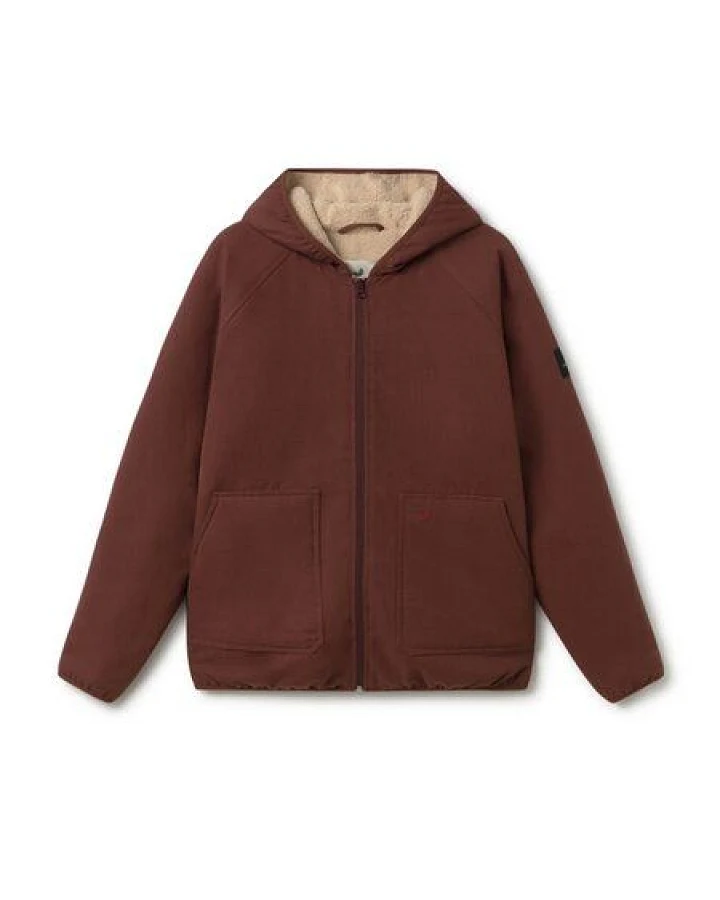 TWOTHIRDS Sherpa-Jacke mit Kapuze Pandawa