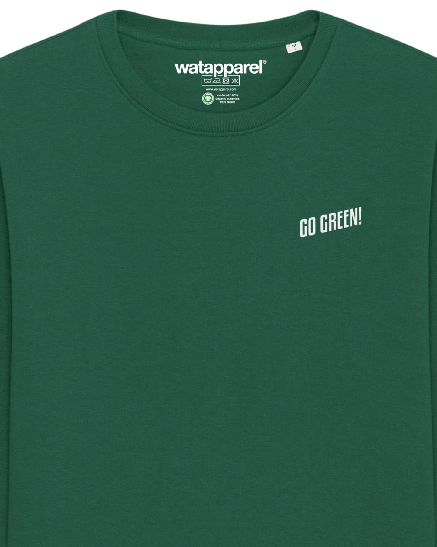Watapparel Sweatshirt Go Green – Ansicht 3