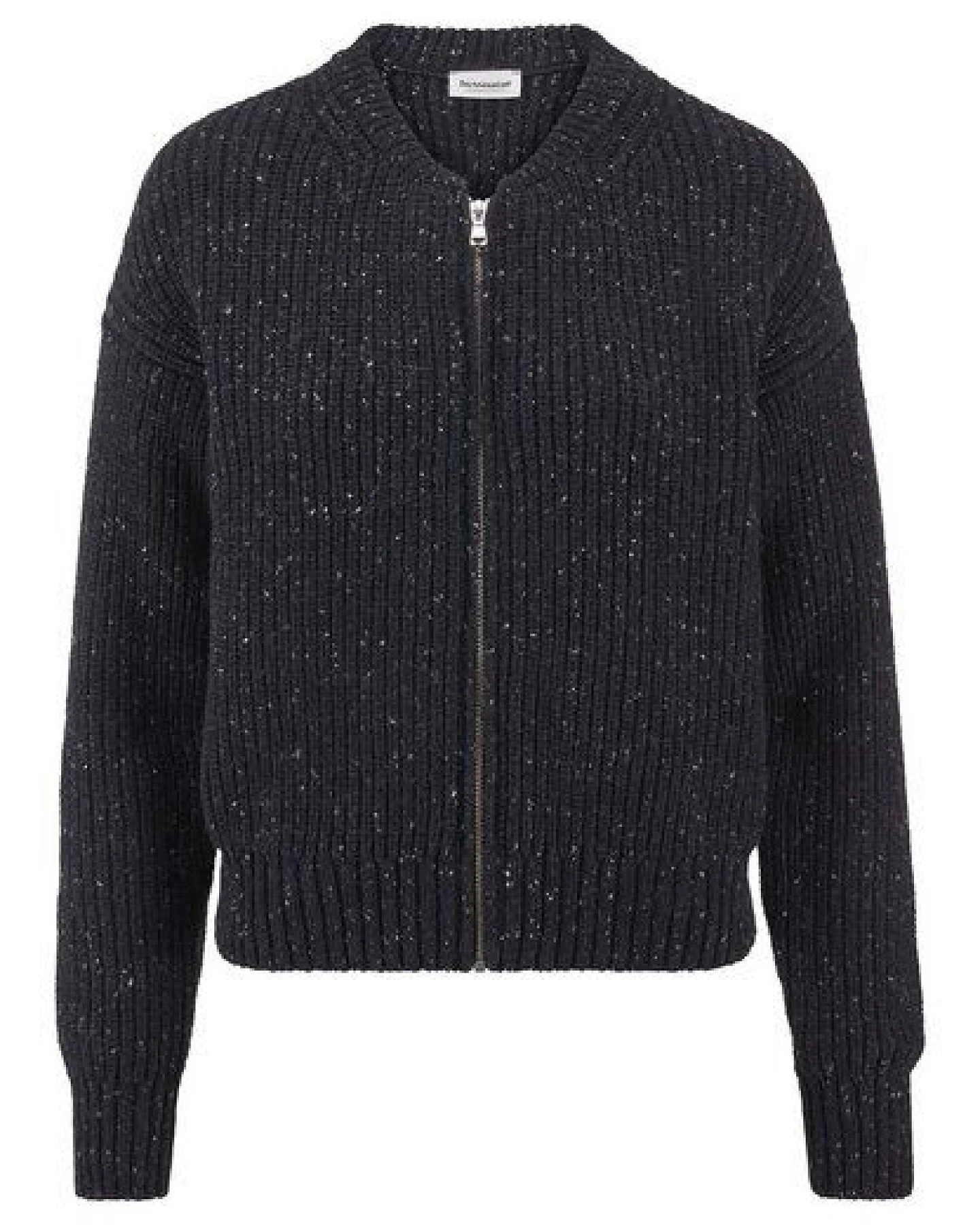 hessnatur Strickjacke Relaxed aus Bio-Baumwolle mit recycelter Wolle – Ansicht 3