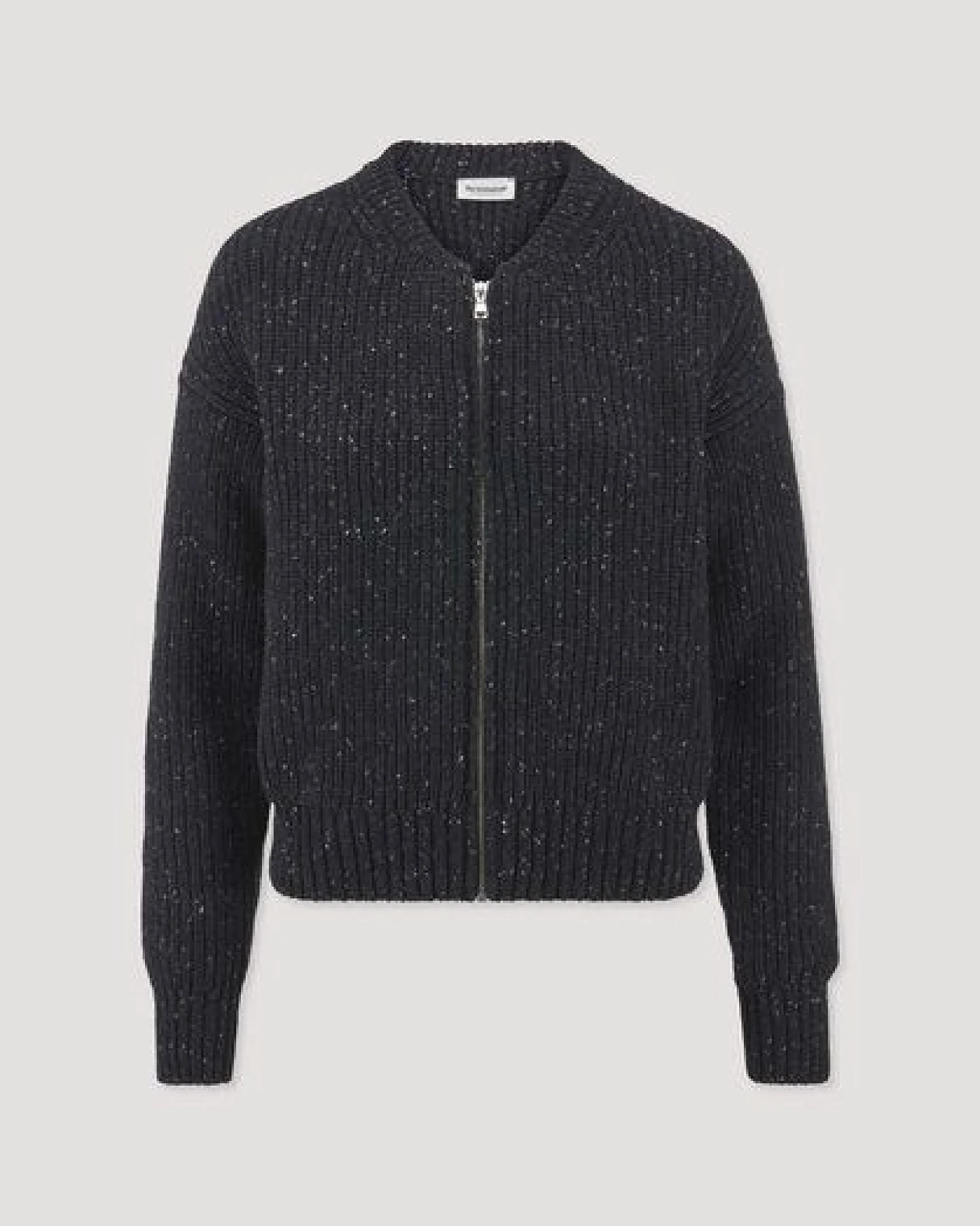 hessnatur Strickjacke Relaxed aus Bio-Baumwolle mit recycelter Wolle – Ansicht 4