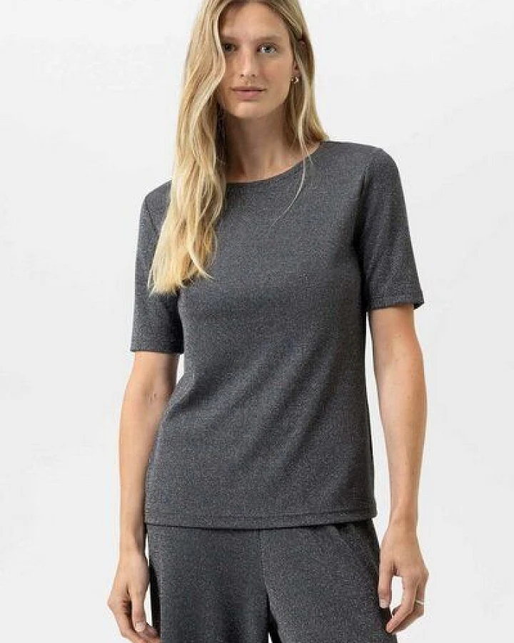 Mey T-Shirt "Sparkling Rib" aus Viskose