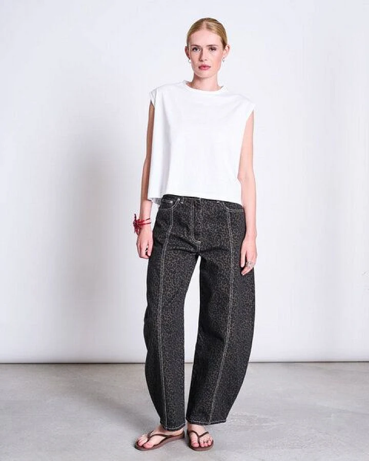 JAN N JUNE Barrel Leg Jeans FAYA aus Bio-Baumwolle GOTS
