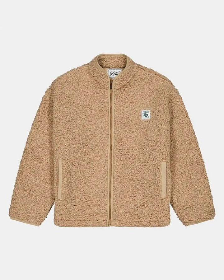 Zèta Teddy Weste Camel