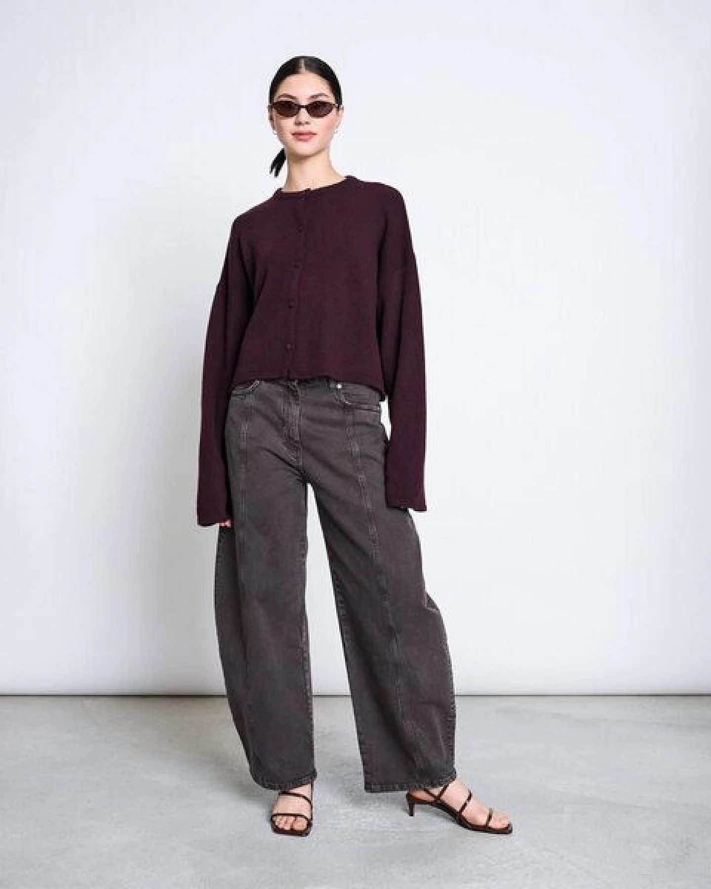 JAN N JUNE Barrel Leg Jeans FAYA aus Bio-Baumwolle GOTS – Ansicht 2