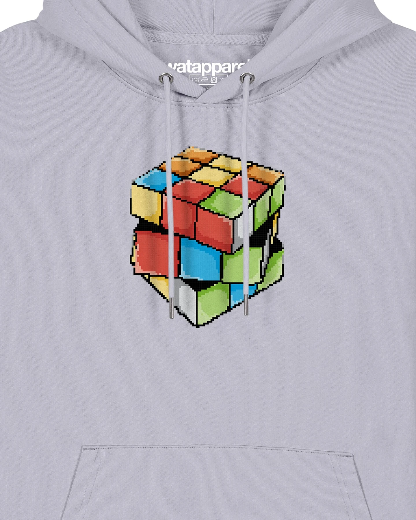 Watapparel Sweatshirt Pixel Zauberwürfel – Ansicht 3