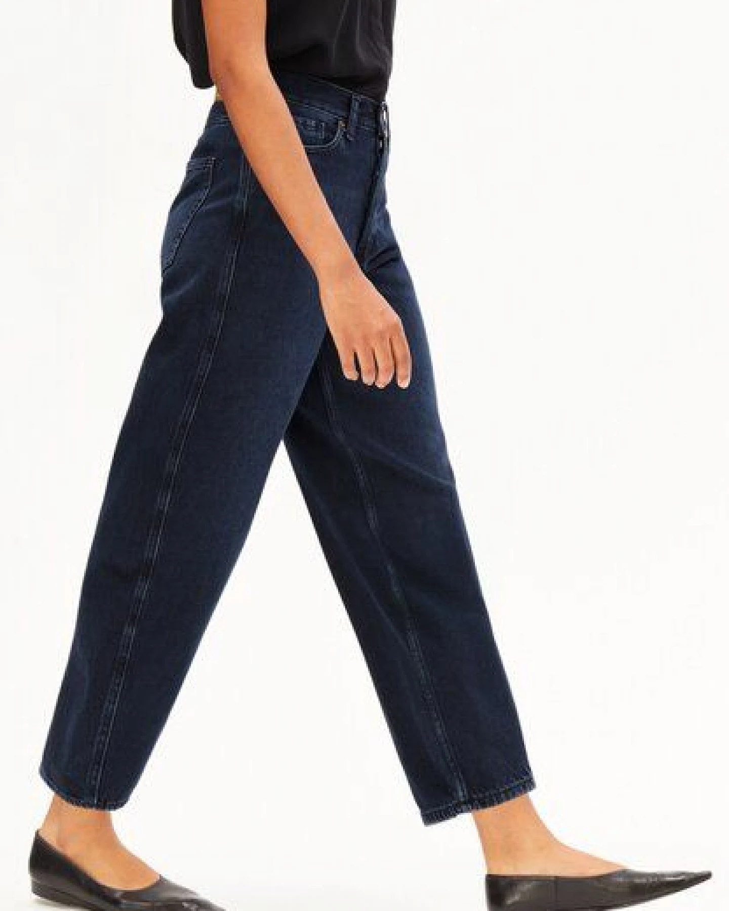 ARMEDANGELS BAARLY BARREL Damen Jeans aus Bio-Baumwoll Mix non stretch – Ansicht 4
