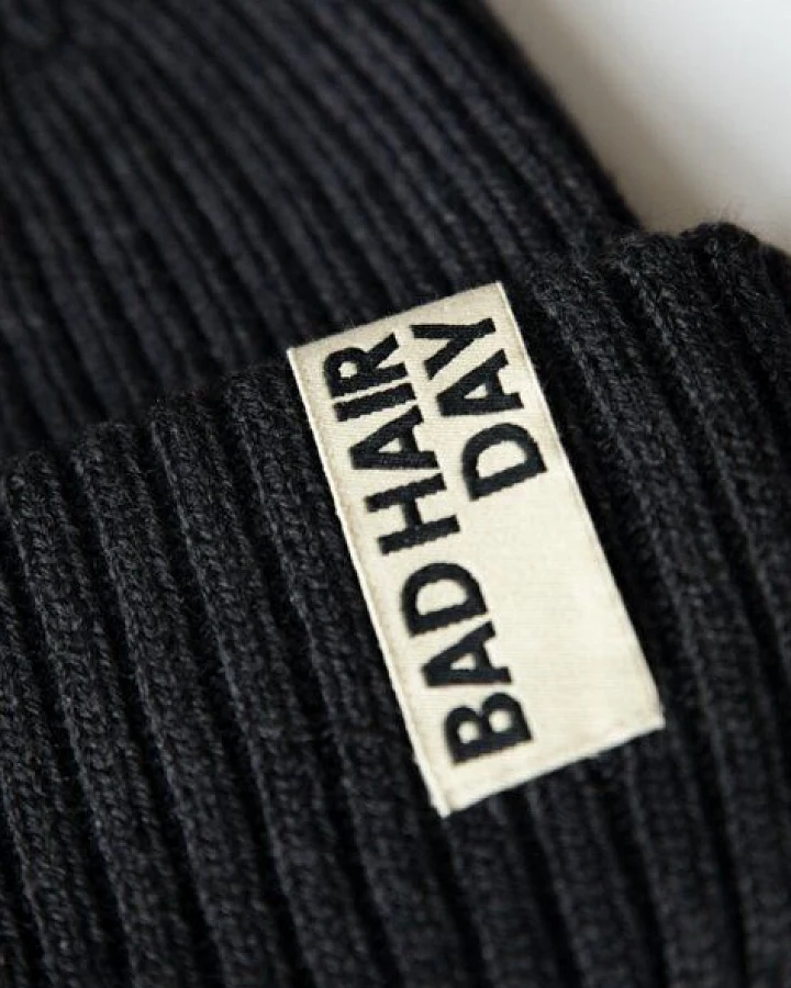 Kiwistories Strickmütze aus 100% Merinowolle- Bad Hair Day