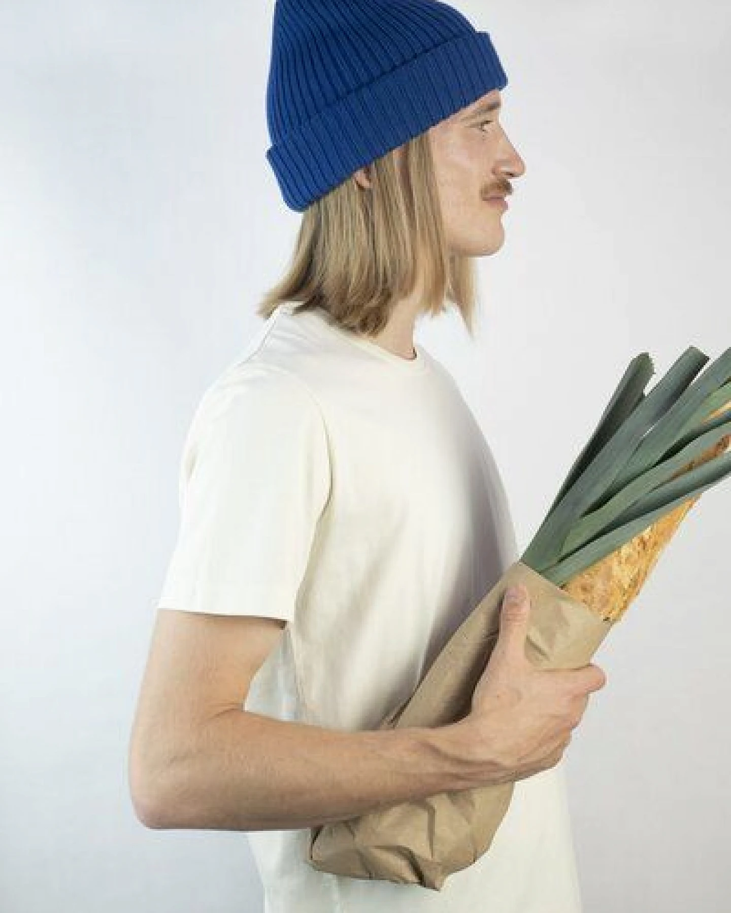 Strickmütze aus Merinowolle, abstehend Unisex Kiwistories – Ansicht 2