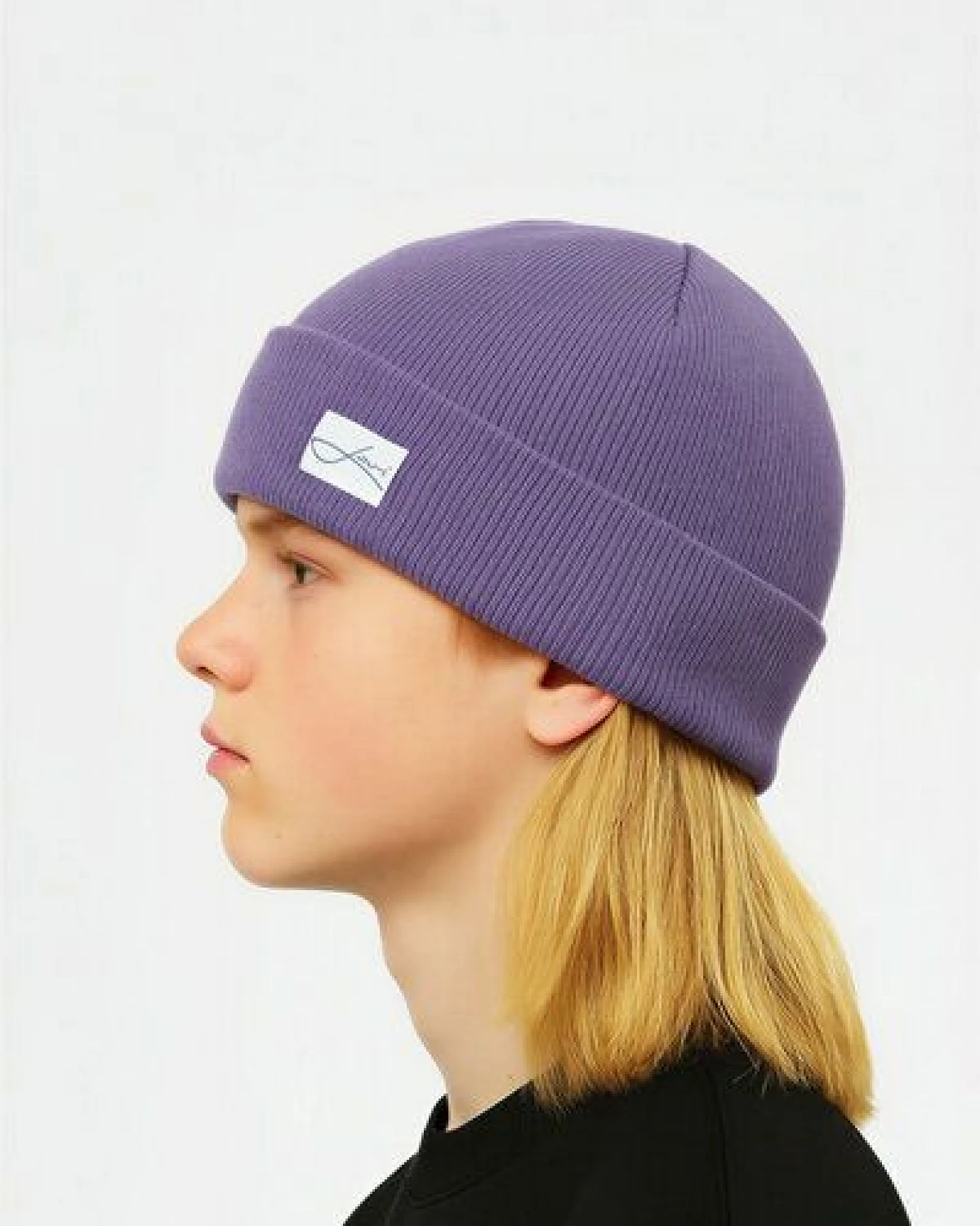 Lou-i Kindermütze Bio-Baumwolle Beanie – Ansicht 3