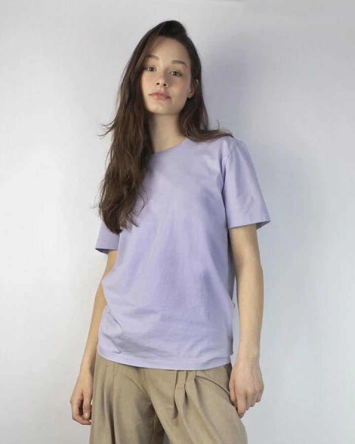 Kiwistories T-Shirt Unisex- 100%Org Baumwolle- Mojito Print - flieder