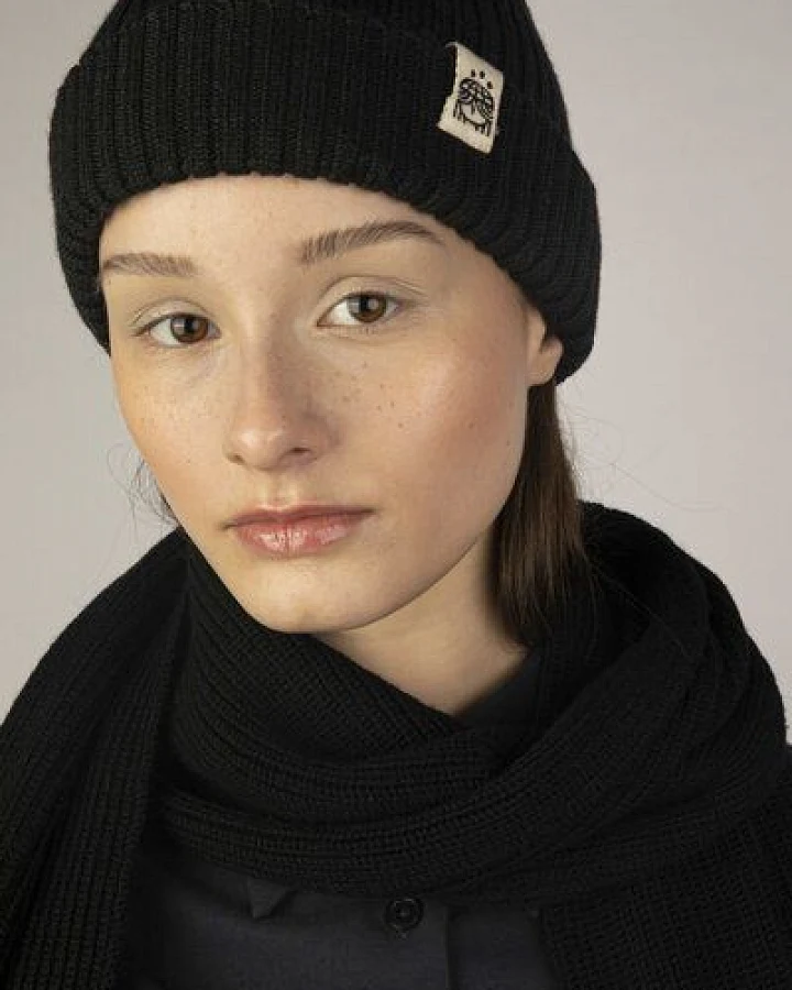 Kiwistories Strickmütze Slim Fit anliegend aus Merino-Wolle Unisex