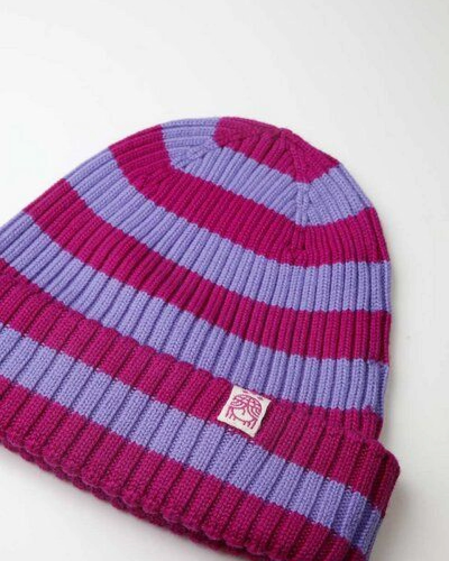 Strickmütze aus Merinowolle, abstehend Unisex Kiwistories – Ansicht 2