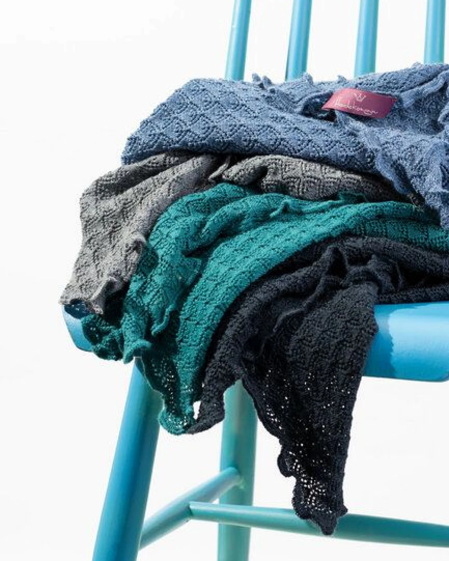 Heidekönigin Dreiecktuch Ajour – Ansicht 3