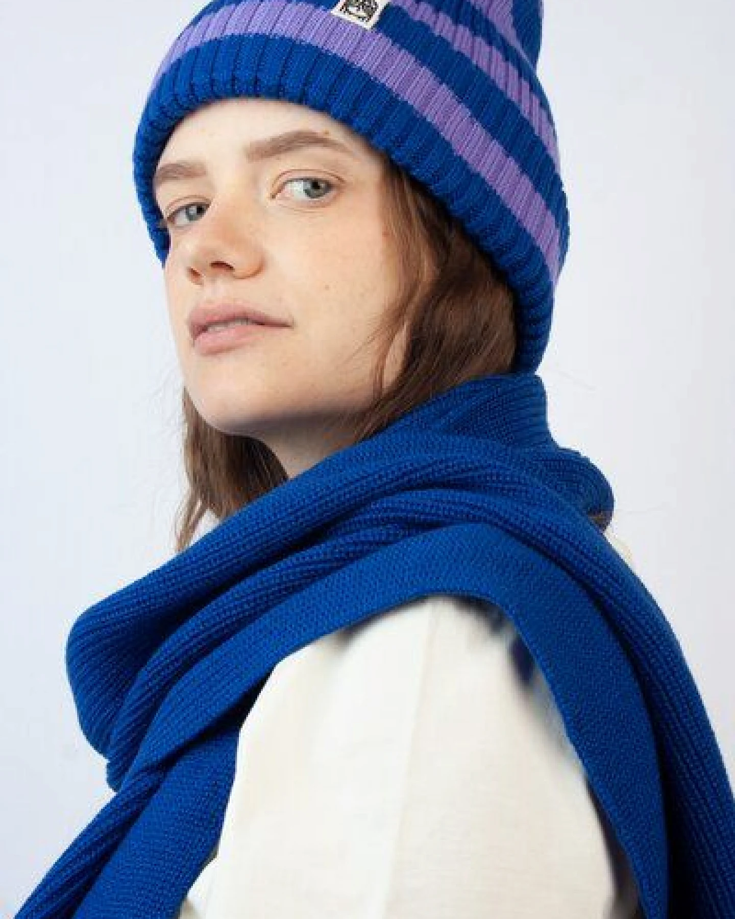 Strickmütze aus Merinowolle, abstehend Unisex Kiwistories – Ansicht 4