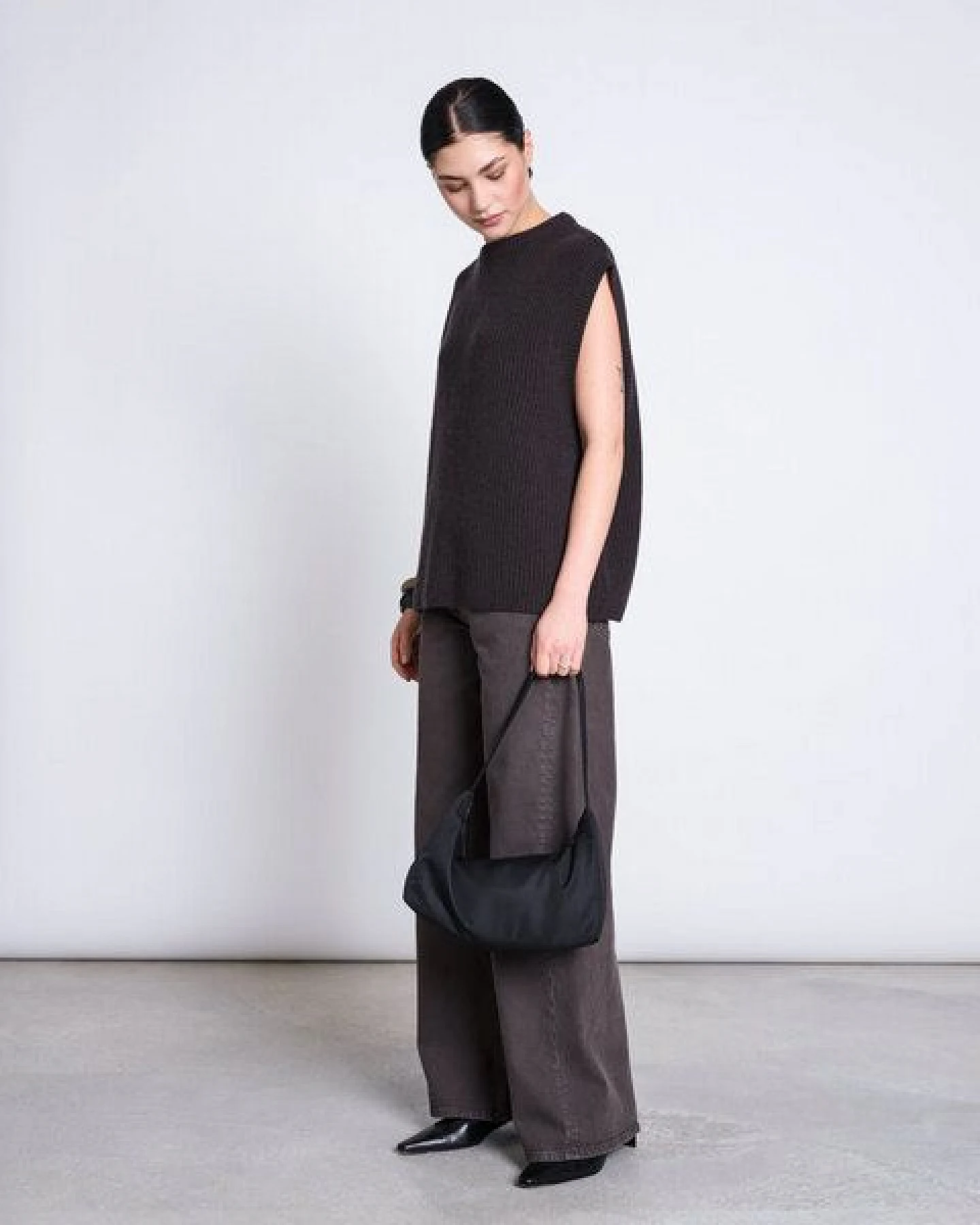 JAN N JUNE Oversized Pullunder PURL aus Lammwolle GOTS – Ansicht 2