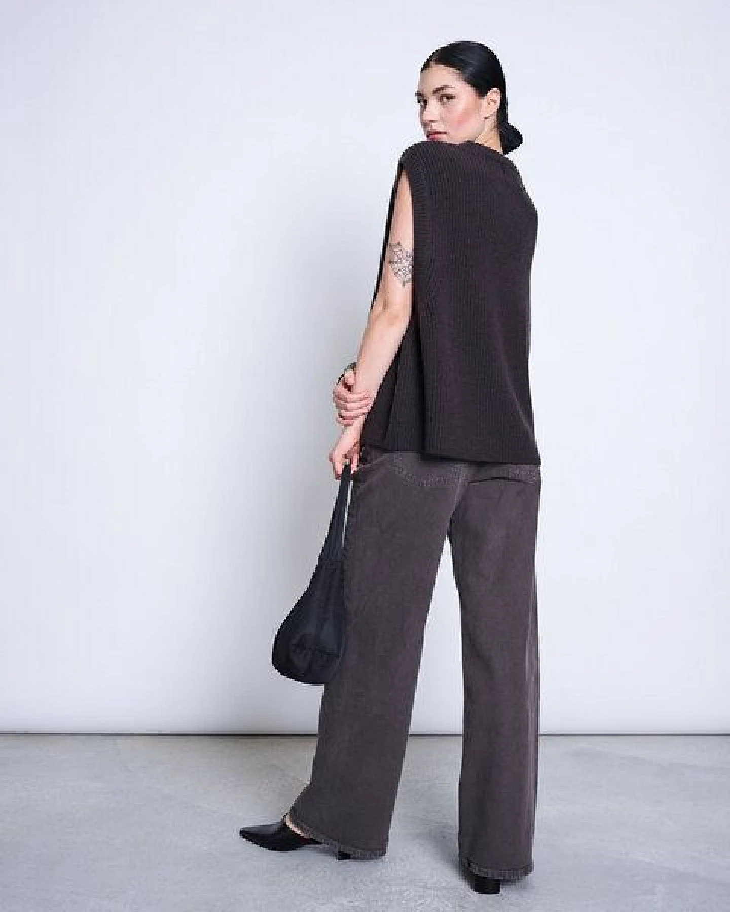 JAN N JUNE Oversized Pullunder PURL aus Lammwolle GOTS – Ansicht 3
