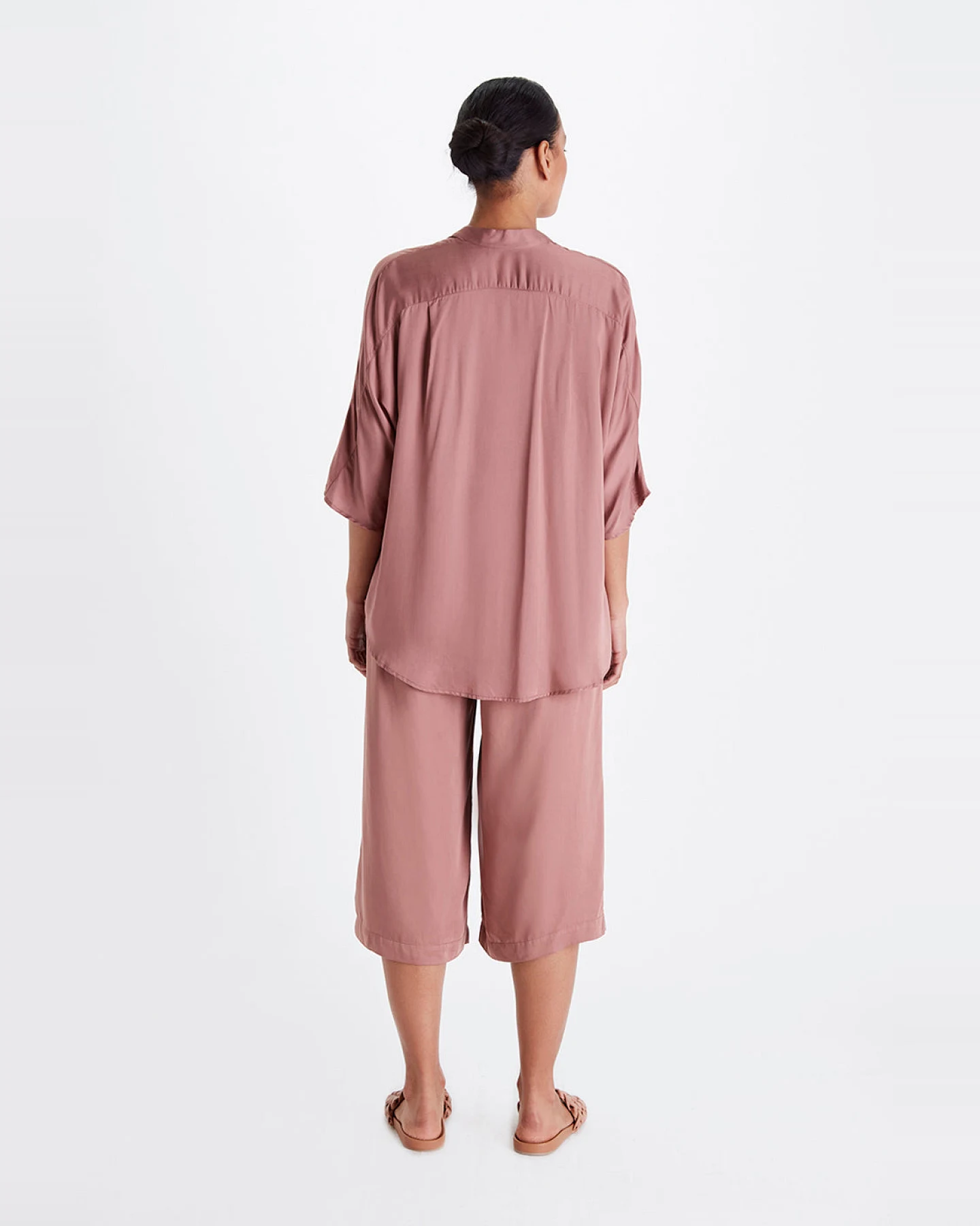Neu Nomads Damen vegan Bluse Kerala Terra – Ansicht 2