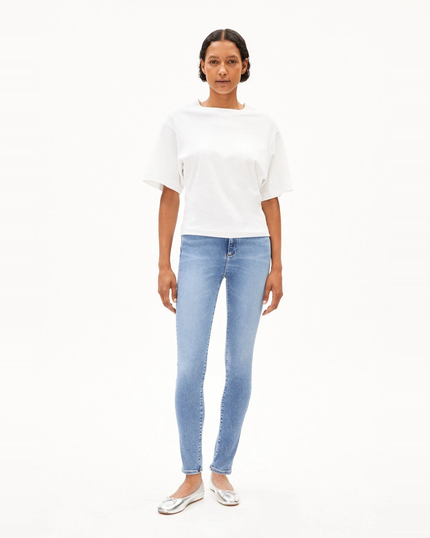 Jeans Ingaa X Stretch Sky Blue – Ansicht 5