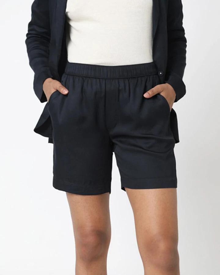Neu Nomads Damen vegan Shorts Riga Schwarz