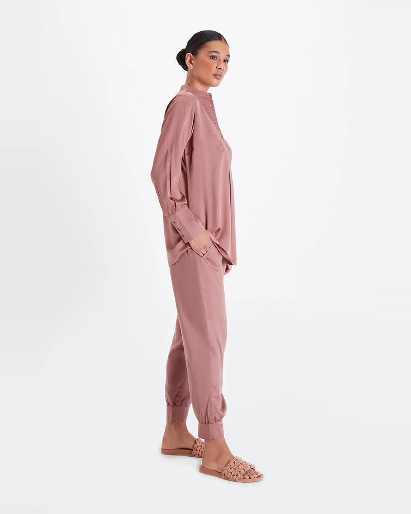 Neu Nomads Damen vegan Hose Ankle Allie Terra – Ansicht 2
