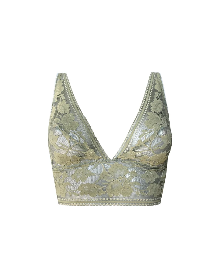 Anekdot Damen vegan Bralette Viana Verde Salbei Grün