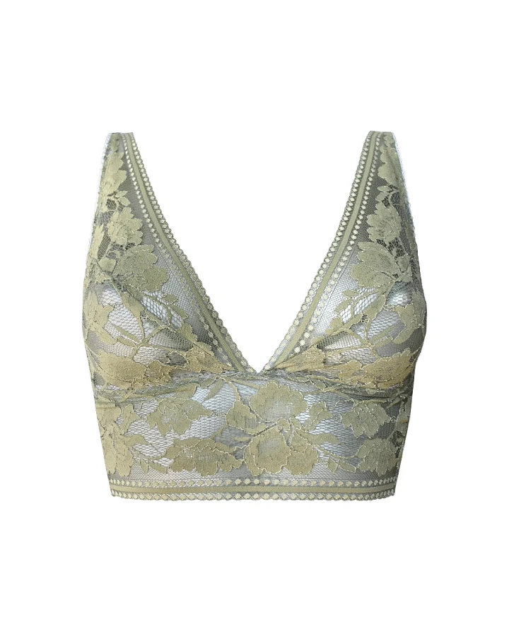 Anekdot Damen vegan Bralette Viana Verde Salbei Grün