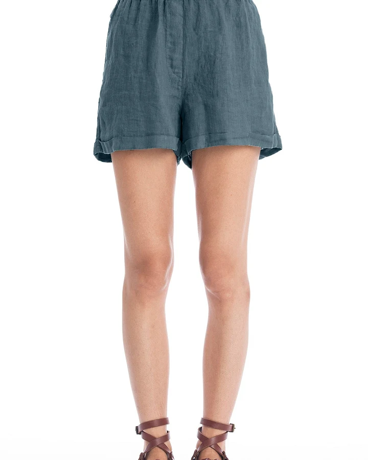 RAVENS VIEW IBIZA Damen vegan Shorts Creta Ocean Blue
