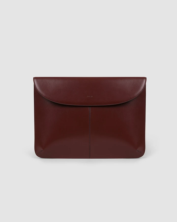 Prev Damen vegan Laptoptasche Loyauté Bordeaux
