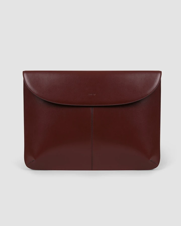 Prev Damen vegan Laptoptasche Loyauté Bordeaux