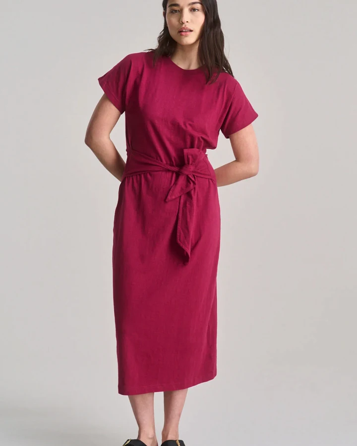 KOMODO Damen vegan Kleid Fonda Berry