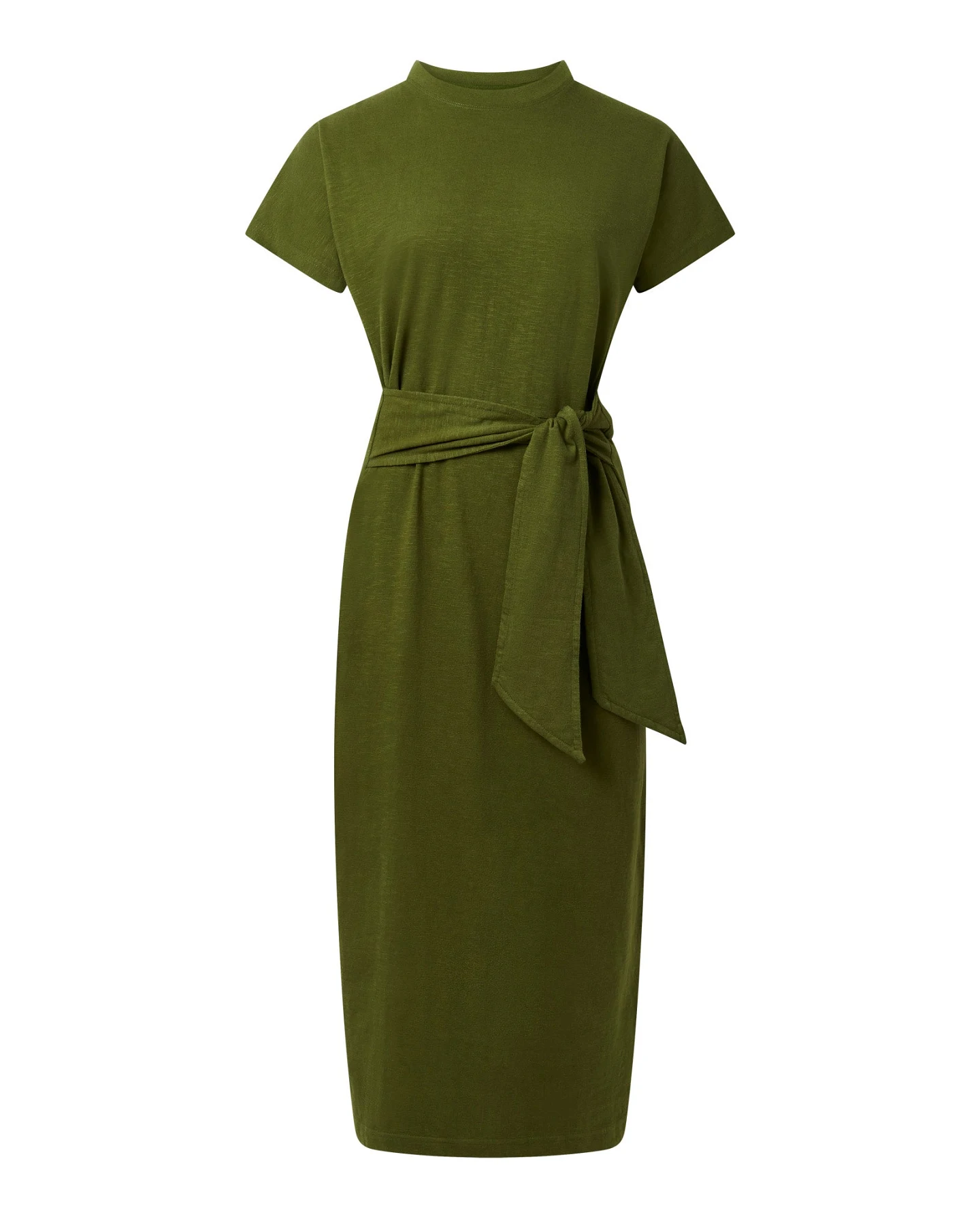 KOMODO Damen vegan Kleid Fonda Grün – Ansicht 2