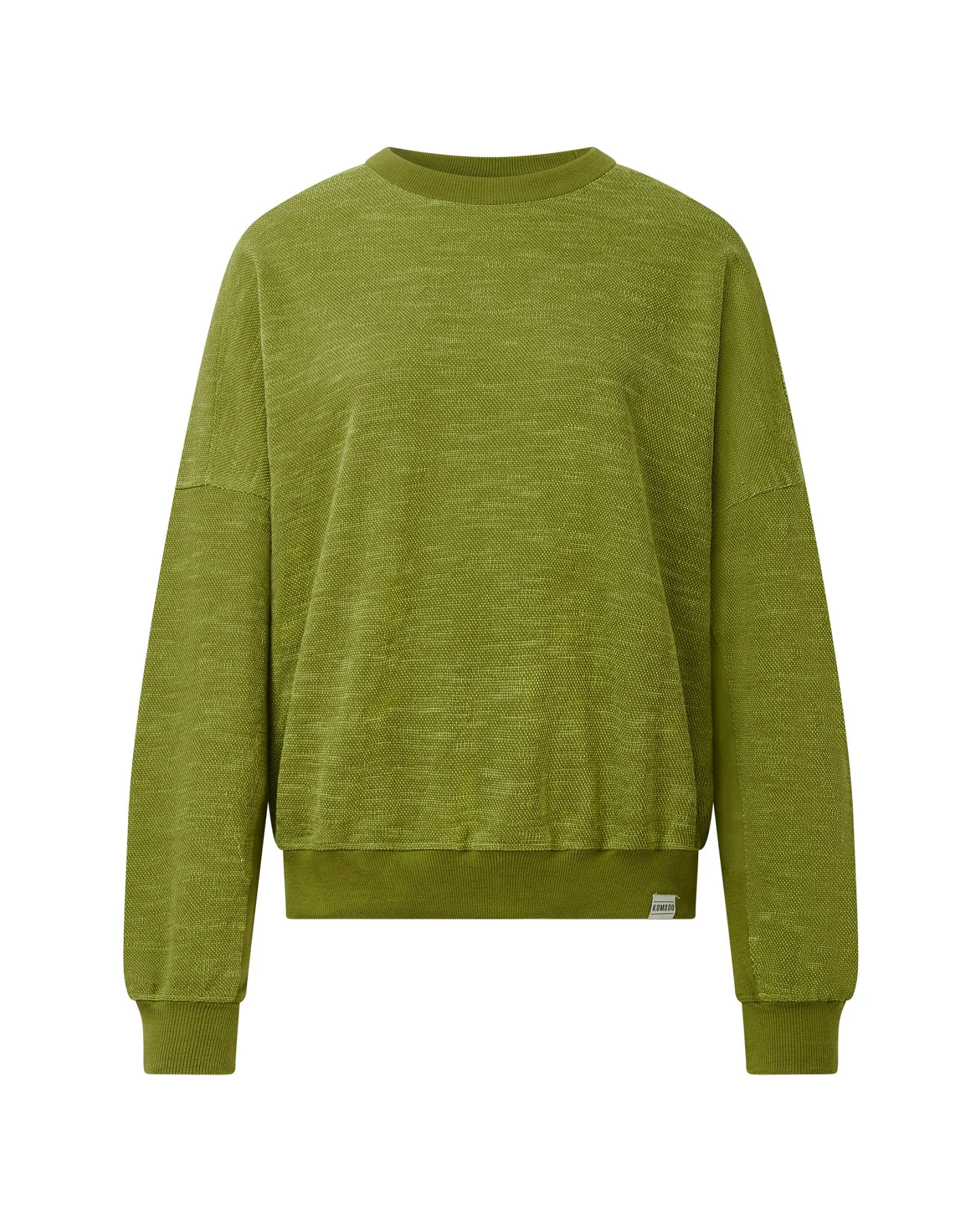 KOMODO Damen vegan Sweatshirt Dawn Grün – Ansicht 2
