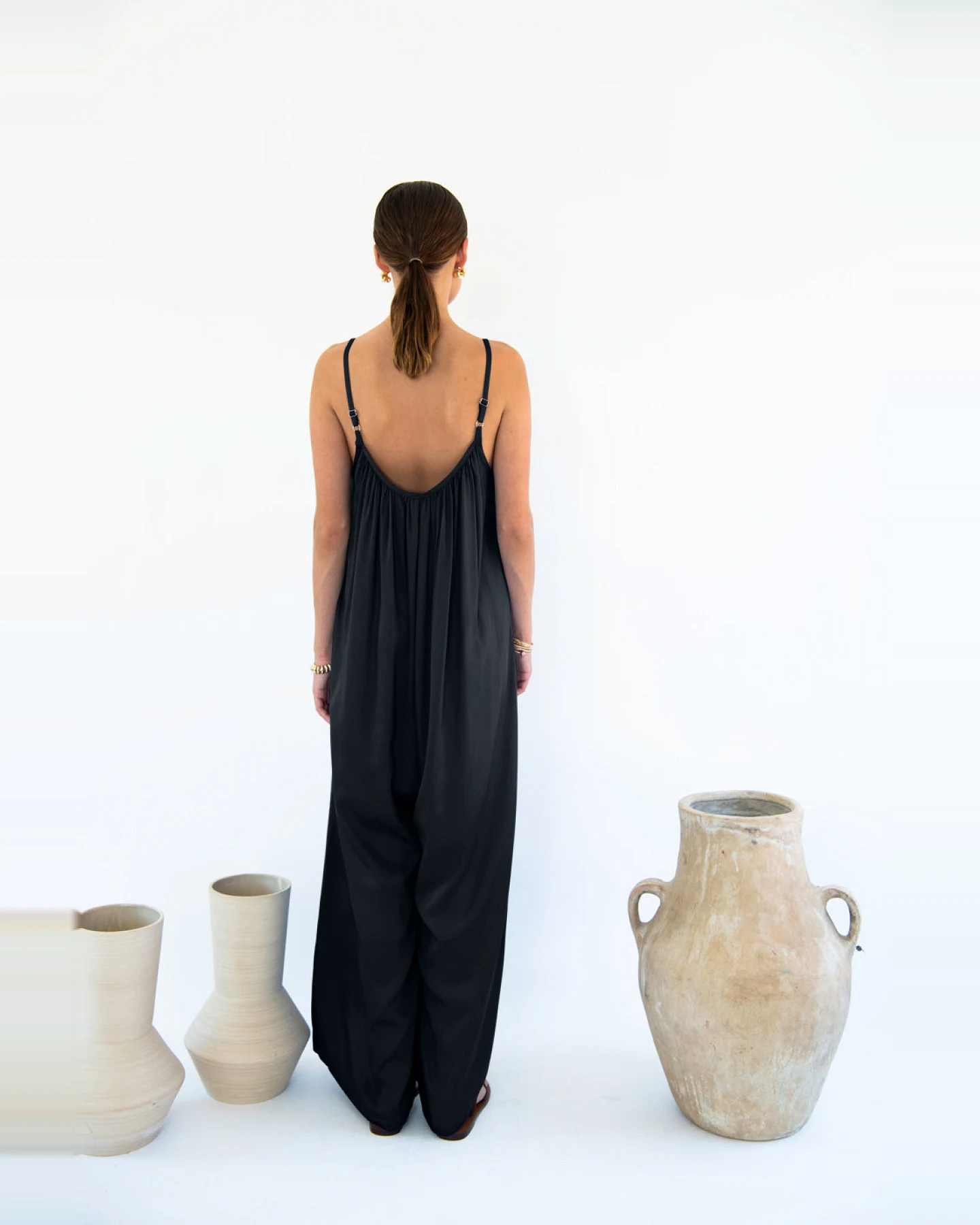 Neu Nomads Damen vegan Jumpsuit Bali Schwarz – Ansicht 2